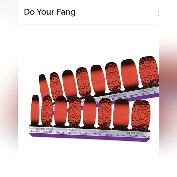 Last chance! Color Street Do Your Fang BRAND NEW Halloween Limited Edition Nails - Picture 10 of 10